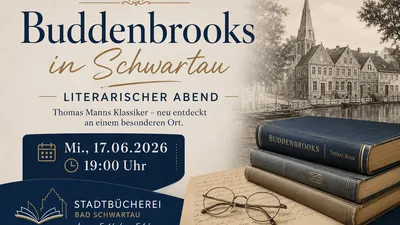 „Buddenbrooks in Schwartau“: Literarischer Abend in der Stadtbücherei am Mittwoch, 17. Juni 2026