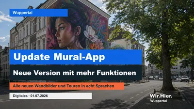 Wuppertal Update Mural-App Promo