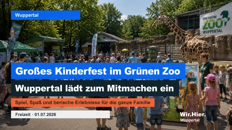 Großes Kinderfest im Grünen Zoo
