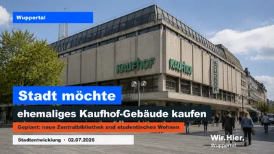 Stadtentwicklung Wuppertal Kaufhof-Neunutzung