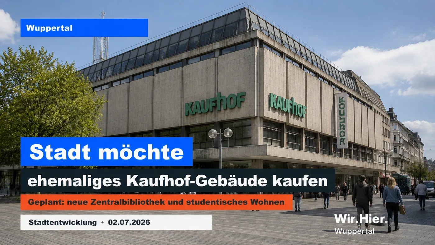 Stadtentwicklung Wuppertal Kaufhof-Neunutzung