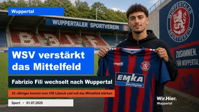 Neuzugang für Wuppertaler Sportverein
