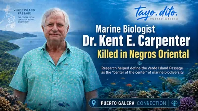 Scientist Behind Puerto Galera’s “Center of the Center” Legacy Shot Dead in Negros Oriental